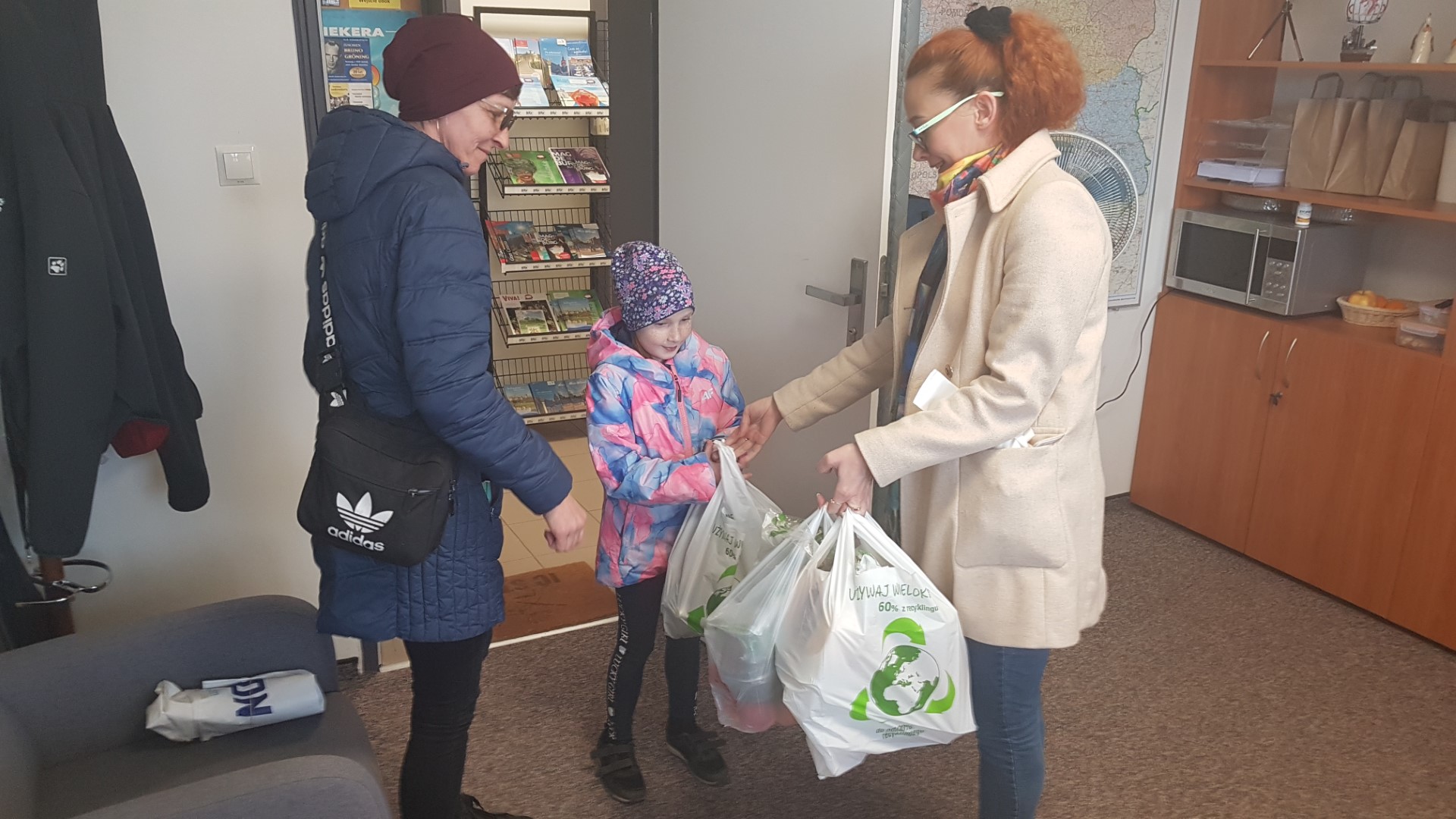 Podopieczna Zosia z mamą